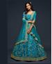 Picture of Fine Teal Blue Lehenga Choli