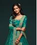 Picture of Appealing Green Lehenga Choli