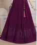 Picture of Sublime Wine Kids Lehenga Choli