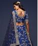 Picture of Excellent Blue Lehenga Choli