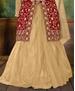 Picture of Good Looking Maroon Designer Salwar Kameez