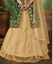 Picture of Shapely Green Designer Salwar Kameez