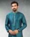 Picture of Elegant Teal Blue/Black Kurtas