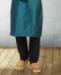 Picture of Elegant Teal Blue/Black Kurtas