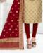 Picture of Sublime Beige Straight Cut Salwar Kameez