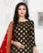 Picture of Marvelous Black Straight Cut Salwar Kameez