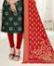 Picture of Splendid Green Straight Cut Salwar Kameez