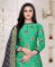 Picture of Pleasing Sea Green Straight Cut Salwar Kameez