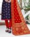 Picture of Ideal Blue Straight Cut Salwar Kameez