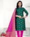 Picture of Pleasing Green Straight Cut Salwar Kameez