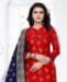 Picture of Amazing Red Straight Cut Salwar Kameez