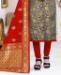 Picture of Classy Grey Straight Cut Salwar Kameez