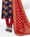 Picture of Bewitching Blue Straight Cut Salwar Kameez