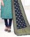 Picture of Stunning Sky Blue Straight Cut Salwar Kameez