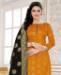 Picture of Graceful Yellow Straight Cut Salwar Kameez