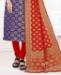 Picture of Excellent Blue Straight Cut Salwar Kameez