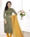 Picture of Resplendent Black Straight Cut Salwar Kameez