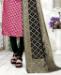 Picture of Enticing Pink Straight Cut Salwar Kameez