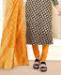 Picture of Grand Black Straight Cut Salwar Kameez