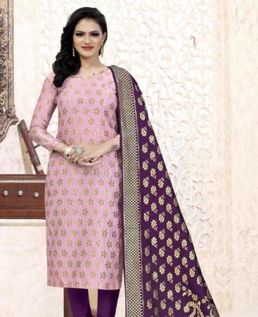 Picture of Lovely Light Pink Casual Saree