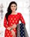 Picture of Delightful Red Casual Saree