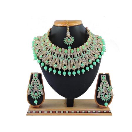 Picture of Superb Light Green Necklace Set