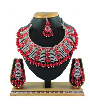 Picture of Amazing Red Necklace Set