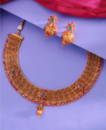 Picture of Splendid Gold Necklace Set