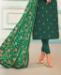 Picture of Ravishing Green Cotton Salwar Kameez