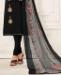 Picture of Beautiful Black Straight Cut Salwar Kameez