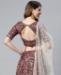 Picture of Shapely Maroon Lehenga Choli