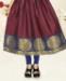 Picture of Pleasing Maroon Kids Gown