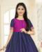 Picture of Alluring Blue Kids Gown