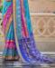 Picture of Fascinating Sky Blue Silk Saree