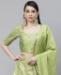 Picture of Alluring Floracance Green Lehenga Choli