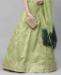 Picture of Alluring Floracance Green Lehenga Choli