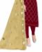 Picture of Pretty Maroon Straight Cut Salwar Kameez