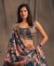 Picture of Grand Dove Blue Lehenga Choli