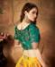 Picture of Comely Yellow Lehenga Choli