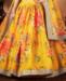 Picture of Comely Yellow Lehenga Choli