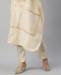 Picture of Splendid Off White Straight Cut Salwar Kameez