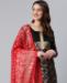 Picture of Appealing Black Straight Cut Salwar Kameez