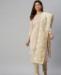 Picture of Graceful Peach Straight Cut Salwar Kameez