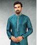 Picture of Elegant Teal Blue/Black Kurtas