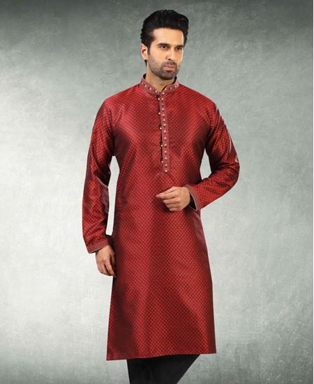 Picture of Bewitching Red/Wine Kurtas