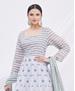 Picture of Ravishing Gray Readymade Salwar Kameez