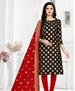 Picture of Marvelous Black Straight Cut Salwar Kameez