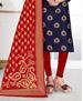 Picture of Nice Blue Straight Cut Salwar Kameez