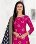 Picture of Amazing Dark Pink Straight Cut Salwar Kameez