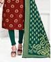 Picture of Fascinating Maroon Straight Cut Salwar Kameez